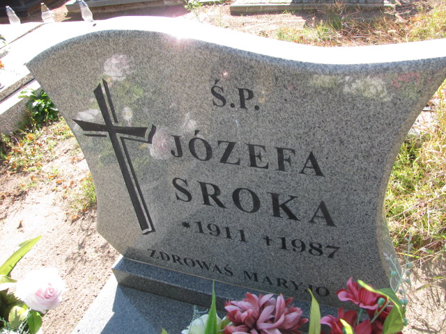 Józefa Sroka           1910 Śnieciska - Grobonet - Wyszukiwarka osób pochowanych