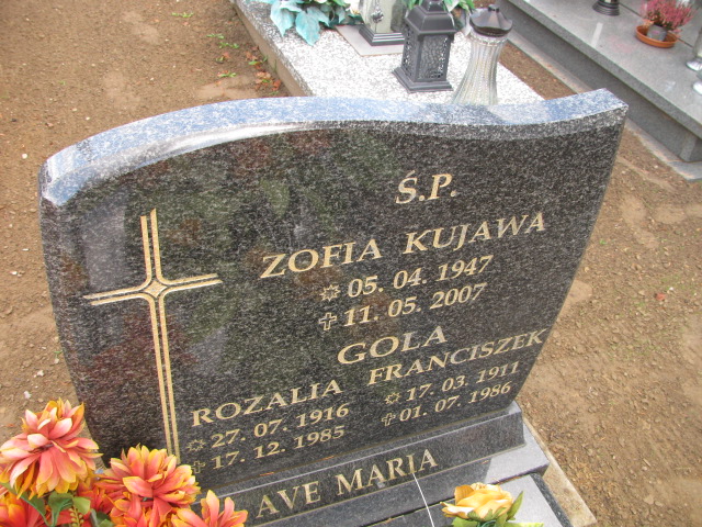 Rozalia Gola 1916 Śnieciska - Grobonet - Wyszukiwarka osób pochowanych