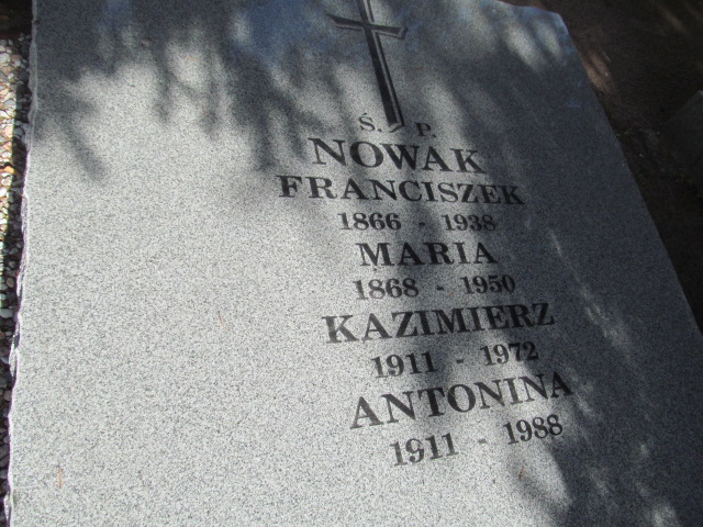 Kazimierz Nowak 1910 Śnieciska - Grobonet - Wyszukiwarka osób pochowanych