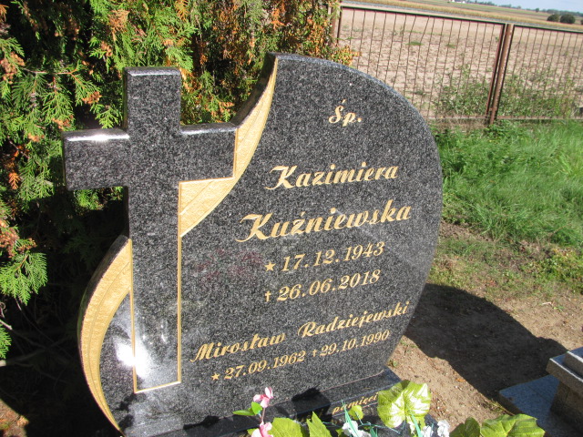 Kazimiera Kuźniewska 1943 Śnieciska - Grobonet - Wyszukiwarka osób pochowanych